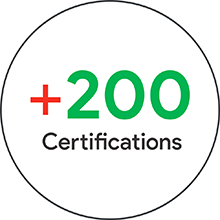 iSolution - More Than 200 Certification