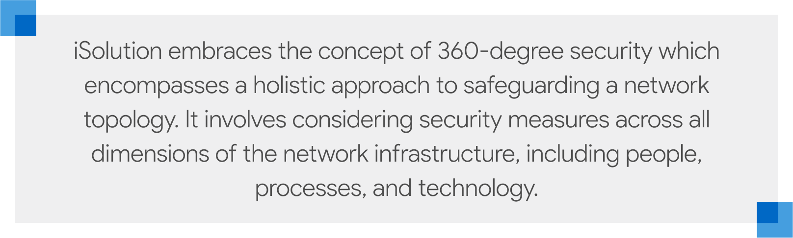 Network Security - quote