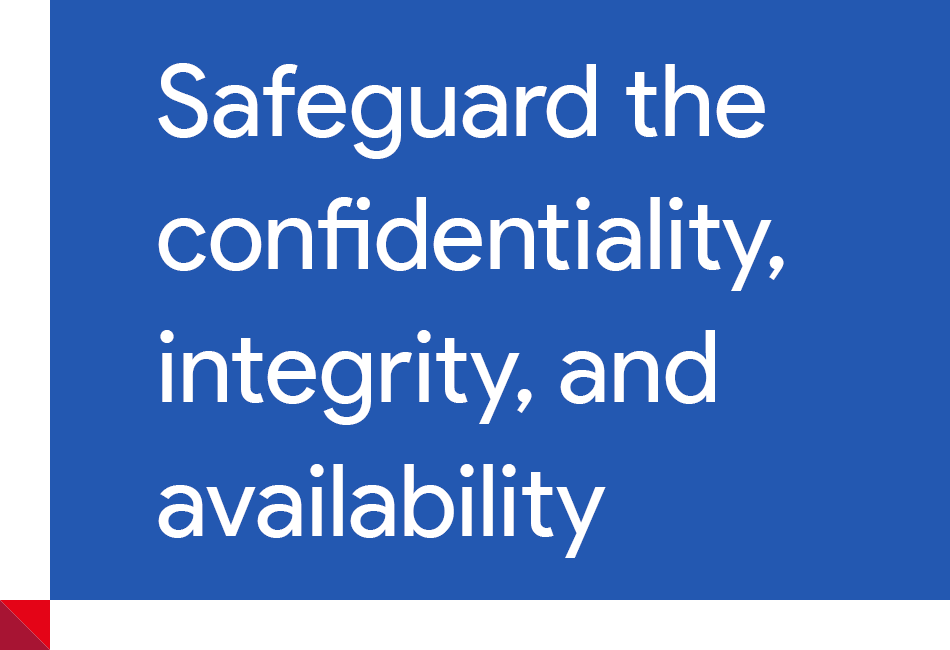 Network Security service Blue box