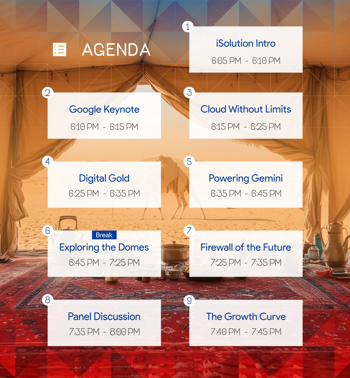 Riyadh Remix - Agenda for Mobile