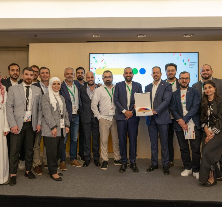 Consumption Champion Partner Award at the Google Cloud Summit